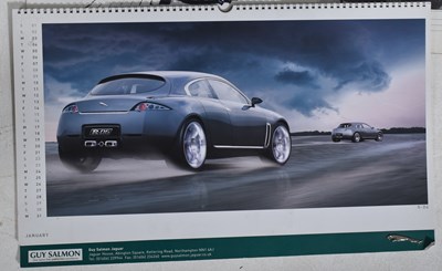 Lot 166 - MOTOR RACING - COLLECTION OF 8 JAGUAR AUTOMOBILE CALENDARS