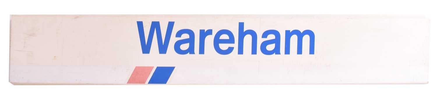 Lot 186 - RAILWAYANA - LATE 20TH CENTURY WAREHAM