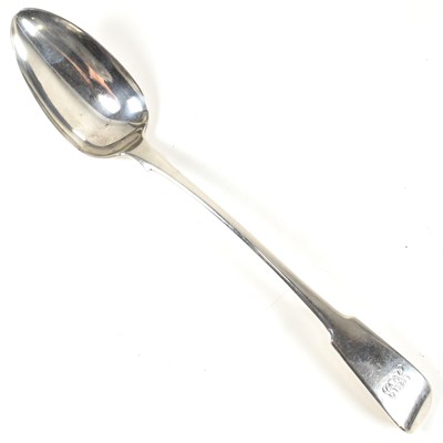 Lot 35 - GEORGE III SILVER HALLMARKED 1813 BASTING SPOON