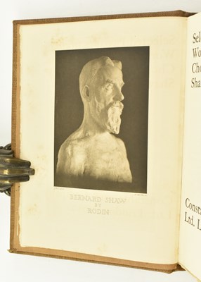 Lot 33 - BERNARD SHAW, GEORGE. 1912 SELECTED PASSAGES PRESENTATION COPY FROM CHARLOTTE F. SHAW