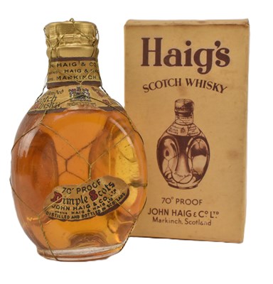 Lot 26 - JOHN HAIG & CO - DIMPLE OLD BLENDED SCOTCH WHISKY