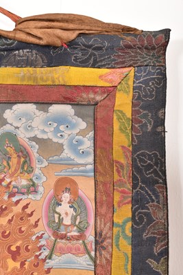 Lot 276 - 20TH CENTURY TIBETAN THANGKA DEPICTING MAHAKALA 二十世纪大黑天像唐卡