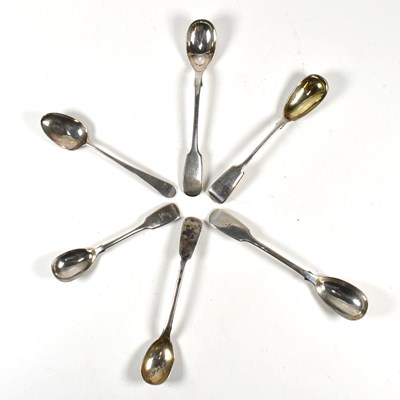 Lot 136 - COLLECTION OF SILVER HALLMARKED 19TH CENTURY TEASPOONS