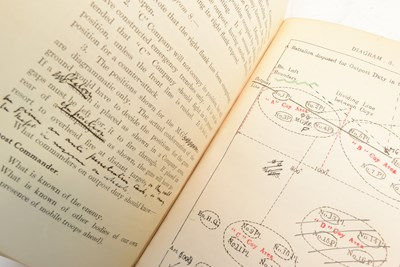 Lot 399 - MILITARY TACTICS. 1930 TACTICS BY CAPT. J. W. PENDLEBURY, M. C.