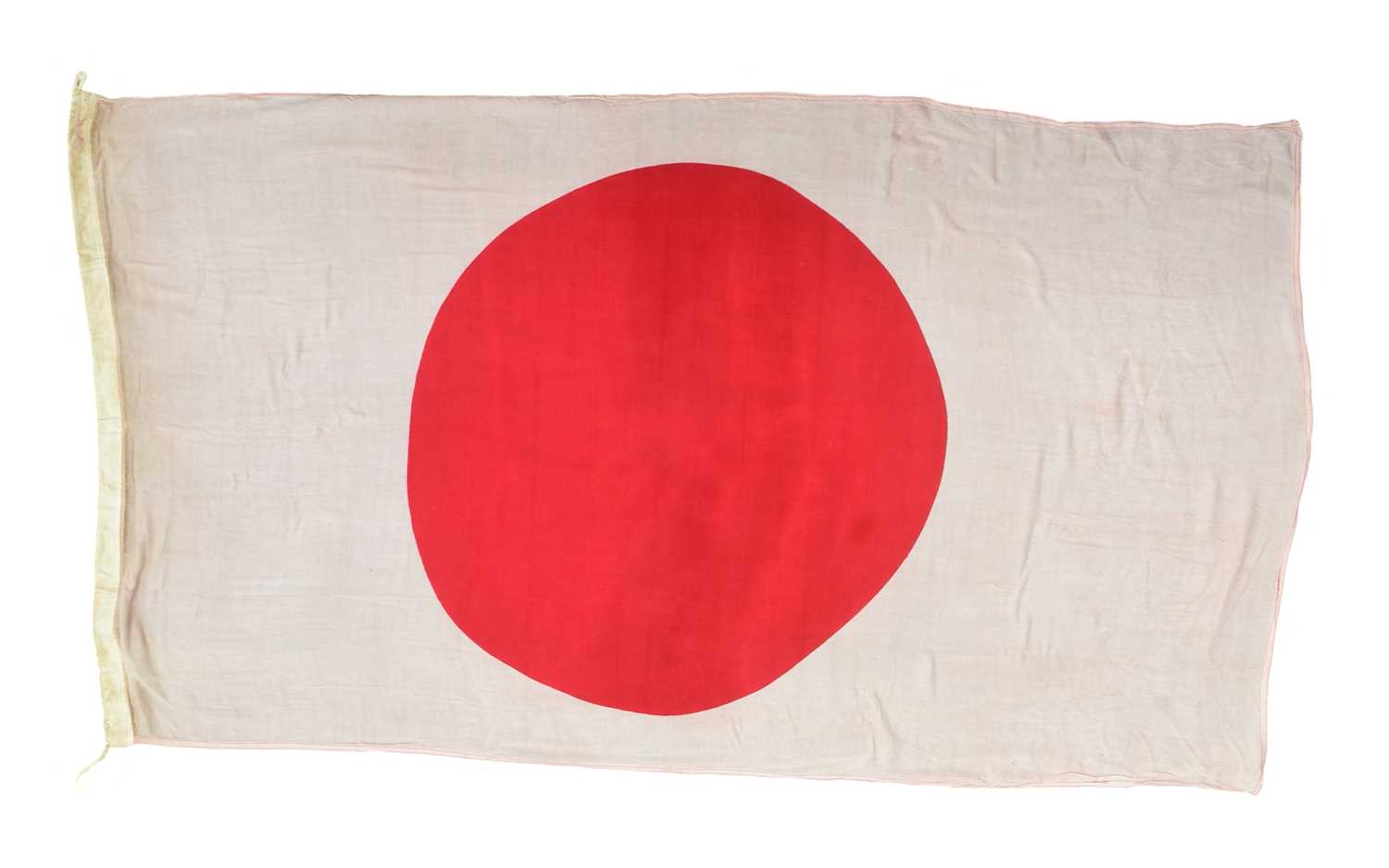 Lot 78 - LARGE IMPERIAL JAPANESE ARMY FLAG