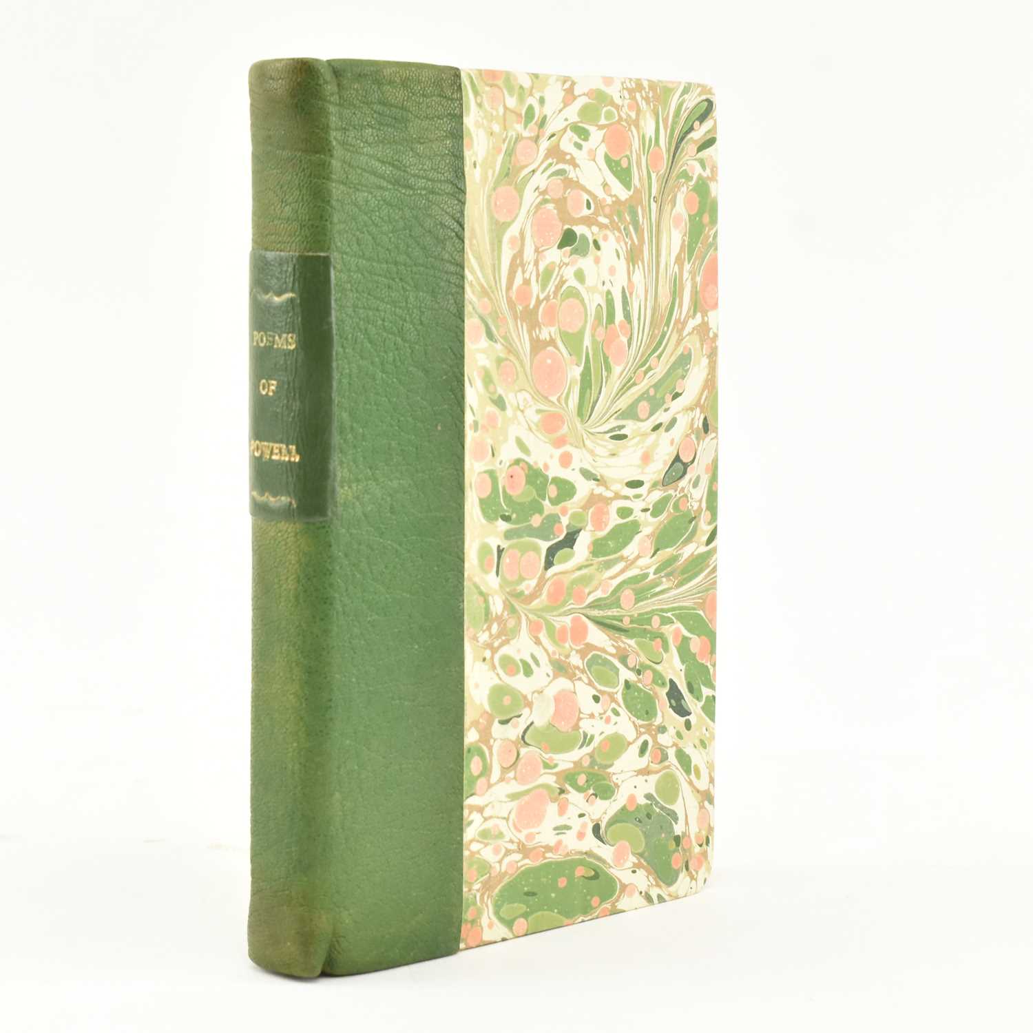 Lot 207 - POWELL, THOMAS. 1805 POEMS SCARCE POETRY COLLECTION WTIH ORIGINAL SKETCH