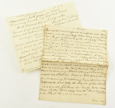 Lot 207 - POWELL, THOMAS. 1805 POEMS SCARCE POETRY COLLECTION WTIH ORIGINAL SKETCH
