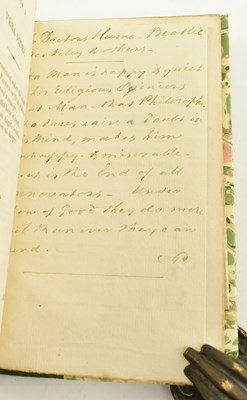 Lot 207 - POWELL, THOMAS. 1805 POEMS SCARCE POETRY COLLECTION WTIH ORIGINAL SKETCH