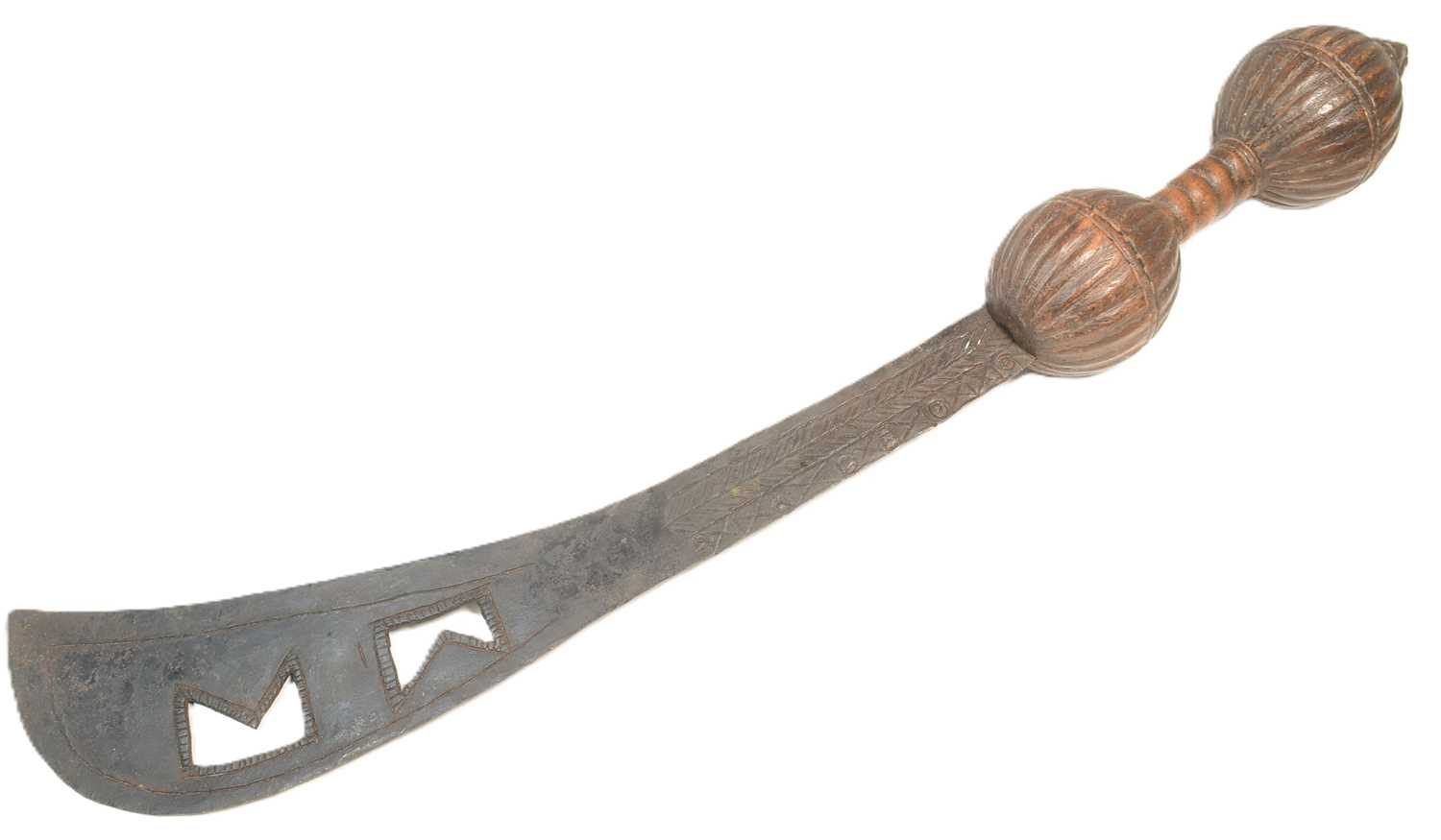 Lot 48 - 19TH CENTURY AKRAFENA SWORD