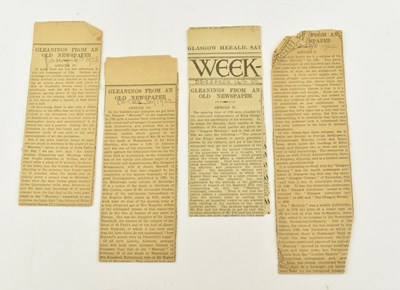 Lot 65 - PERIODICALS. 1789 THE GLASGOW MERCURY SCARCE SCOTTISH PERIODICAL