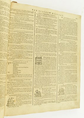 Lot 65 - PERIODICALS. 1789 THE GLASGOW MERCURY SCARCE SCOTTISH PERIODICAL