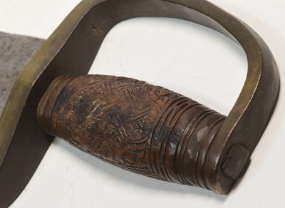 Lot 157 - 19TH CENTURY CHINESE HUDIEDAO SWORD