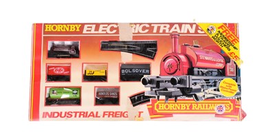 Lot 67 - MODEL RAILWAY - HORNBY INDUSTRIAL FREIGHT ELECTRIC TRAINSET