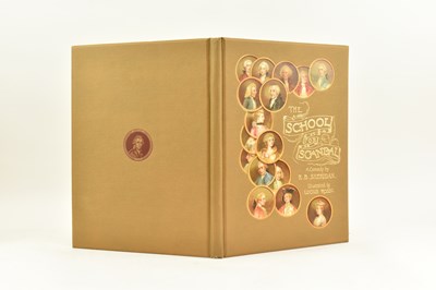 Lot 242 - SHERIDAN, RICHARD BRINSLEY. 1894 THE SCHOOL FOR SCANDAL IN DUST WRAPPER & BOX