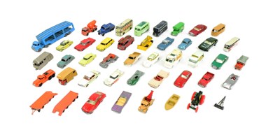 Lot 46 - DIECAST - COLLECTION OF VINTAGE LESNEY MATCHBOX DIECAST MODELS