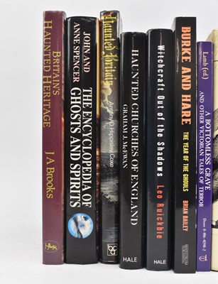 Lot 100 - PARANORMAL INTEREST. COLLECTION OF VINTAGE REFERENCE BOOKS ON BRITISH GHOSTS & SPECTRES
