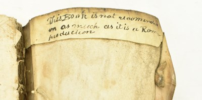 Lot 16 - JESUIT INTEREST. 1630 CHARITY MISTAKEN. SCARCE JESUIT TRACT