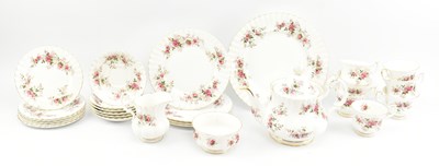 Lot 9 - ROYAL ALBERT BONE CHINA - LAVENDER ROSE - VINTAGE MID CENTURY TEA SERVICE