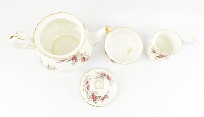Lot 9 - ROYAL ALBERT BONE CHINA - LAVENDER ROSE - VINTAGE MID CENTURY TEA SERVICE