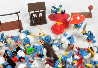 Lot 651 - SMURFS - COLLECTION OF VINTAGE FIGURES