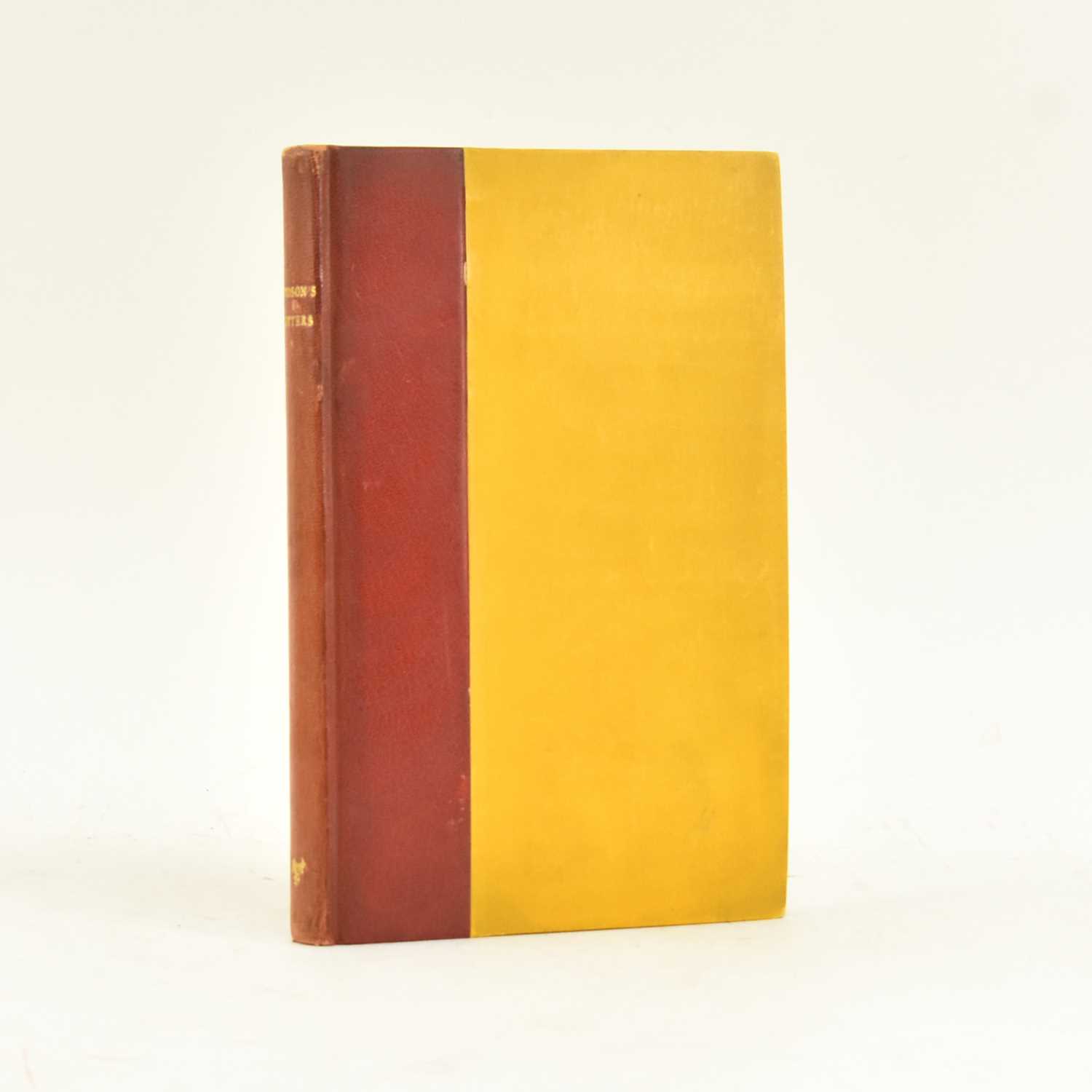 Lot 295 - PRIVATE PRESS. 1941 W. H. HUDSON'S LETTERS PUBL. GOLDEN COCKEREL PRESS