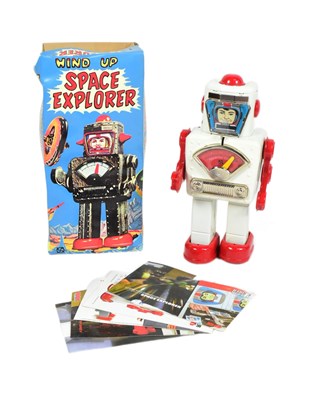 Lot 471 - TINPLATE TOYS - VINTAGE PLANET ROBOT SPACE EXPLORER