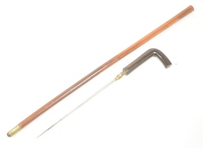 Lot 101 - EARLY 20TH CENTURY SWORD STICK
