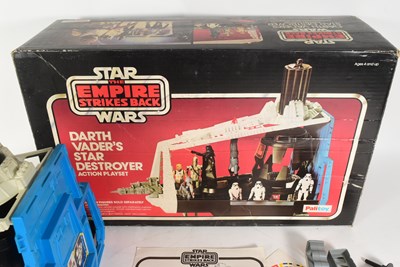 Lot 145 - STAR WARS - ORIGINAL VINTAGE DARTH VADER'S STAR DESTROYER PLAYSET