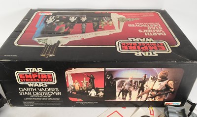 Lot 145 - STAR WARS - ORIGINAL VINTAGE DARTH VADER'S STAR DESTROYER PLAYSET