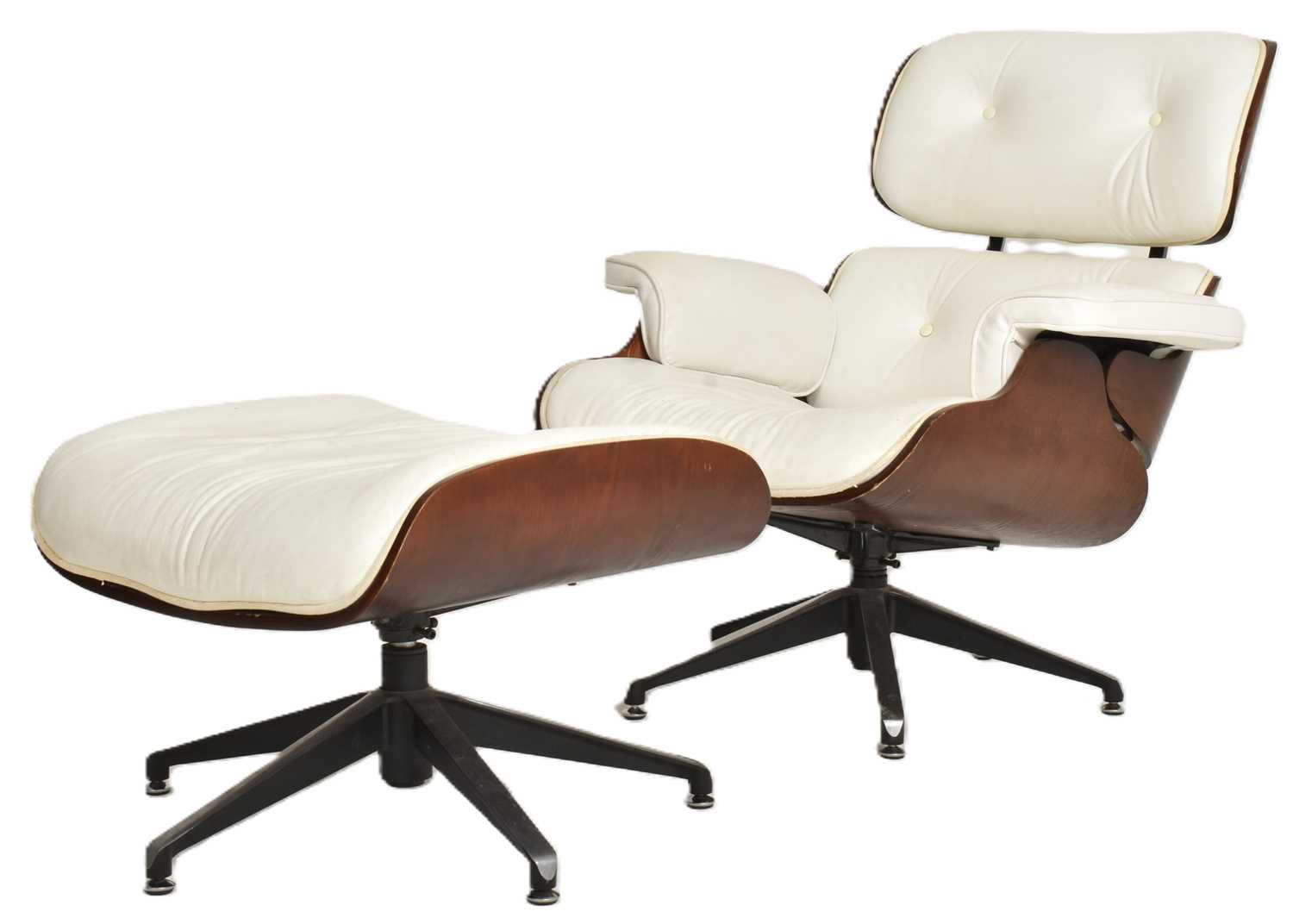 Lot 50 - AFTER CHARLES & RAY EAMES - HERMAN MILLER STYLE ARMCHAIR