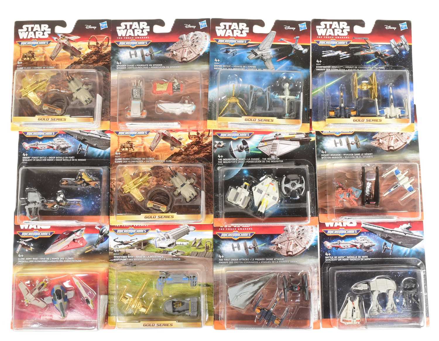Lot 63 - STAR WARS - HASBRO MICRO MACHINES MINIATURE PLAYSETS - SEALED