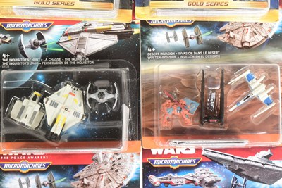 Lot 63 - STAR WARS - HASBRO MICRO MACHINES MINIATURE PLAYSETS - SEALED