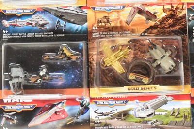 Lot 63 - STAR WARS - HASBRO MICRO MACHINES MINIATURE PLAYSETS - SEALED