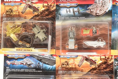 Lot 63 - STAR WARS - HASBRO MICRO MACHINES MINIATURE PLAYSETS - SEALED