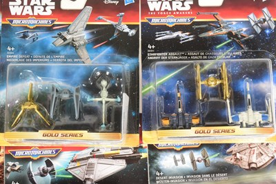 Lot 63 - STAR WARS - HASBRO MICRO MACHINES MINIATURE PLAYSETS - SEALED