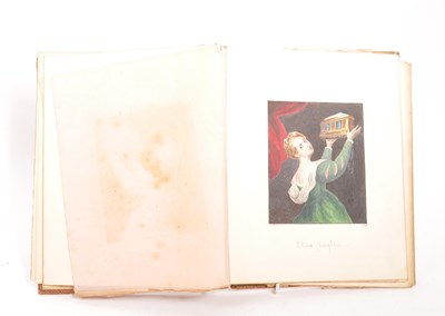 Lot 529 - 19TH CENTURY CIRCA 1838 SKETCH BOOK / ARTIST'S DRAWINGS