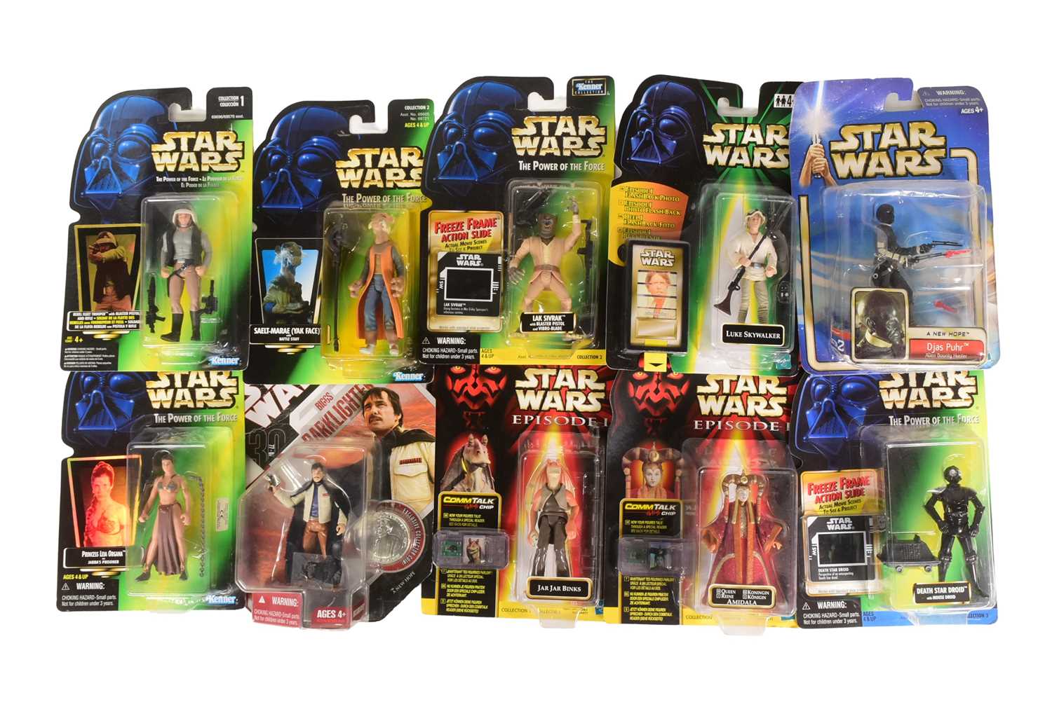 Lot 197 - STAR WARS - COLLECTION OF ASSORTED CARDED ACTION FIGURES