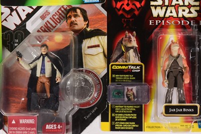 Lot 197 - STAR WARS - COLLECTION OF ASSORTED CARDED ACTION FIGURES