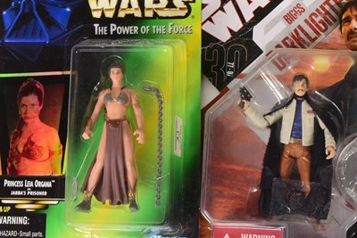 Lot 197 - STAR WARS - COLLECTION OF ASSORTED CARDED ACTION FIGURES