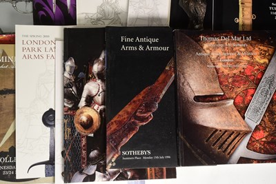Lot 401 - LARGE COLLECTION OF MILITARIA AUCTION BROCHURES