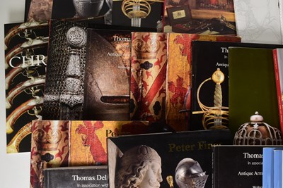 Lot 401 - LARGE COLLECTION OF MILITARIA AUCTION BROCHURES