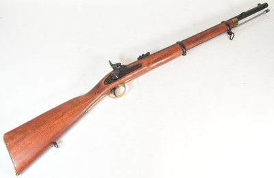 Lot 409 - NON FIRING REPLICA PERCUSSION CAP MUSKET RIFLE