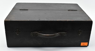 Lot 48 - PRIVATE COLLECTION OF DERREN BROWN - VINTAGE 20TH CENTURY WOODEN CARPENTER CRAFTSMAN TOOLBOX
