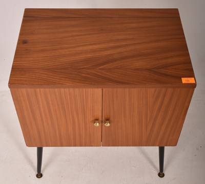 Lot 16 - MID CENTURY 1960S TEAK HI-FI RECORD CABINET