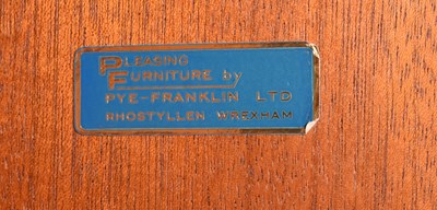 Lot 16 - MID CENTURY 1960S TEAK HI-FI RECORD CABINET