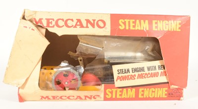 Lot 248 - MECCANO - VINTAGE MECCANO STATIONARY STEAM ENGINE