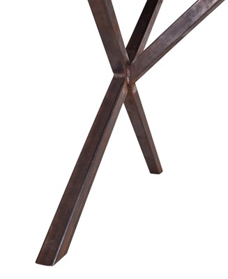 Lot 645 - BESPOKE-MADE RUSTIC OFFICE DESK / DINING TABLE