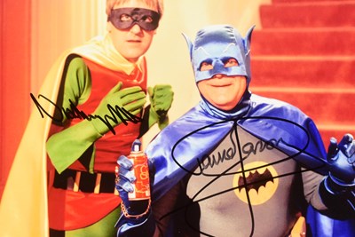 Lot 2 - ONLY FOOLS & HORSES - SIR DAVID JASON & NICHOLAS LYNDHURST SIGNED 8X10" PHOTO
