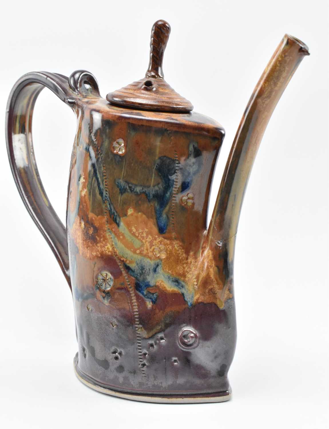 Lot 38 - SCOTT FRANKENBERGER - STUDIO ART POTTERY COFFEE POT