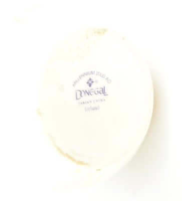 Lot 69 - BELLEEK - THREE PIECES OF VINTAGE CHINA CERAMICS